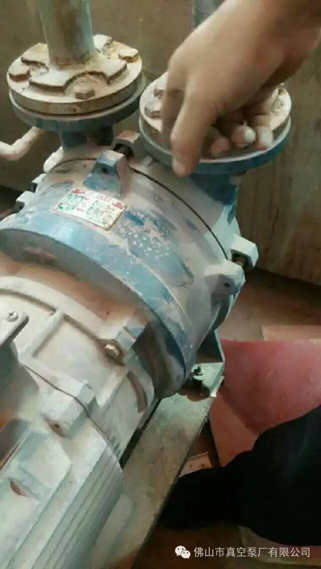 顧客購(gòu)入的水環(huán)真空泵